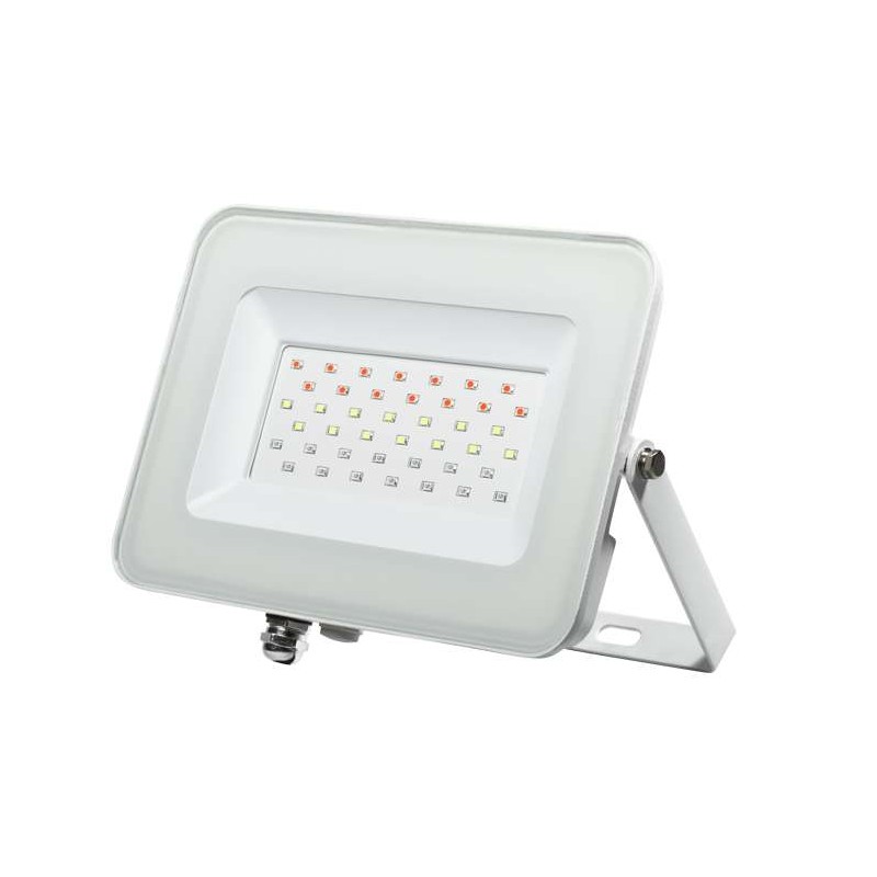 Прожектор светодиодный PFL-30W RGB WH 30Вт IP65 JazzWay 5012103