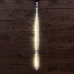 Гирлянда светодиодная "Сосулька" 1м 120LED бел. 8Вт IP65 E27 230В Neon-Night 256-163