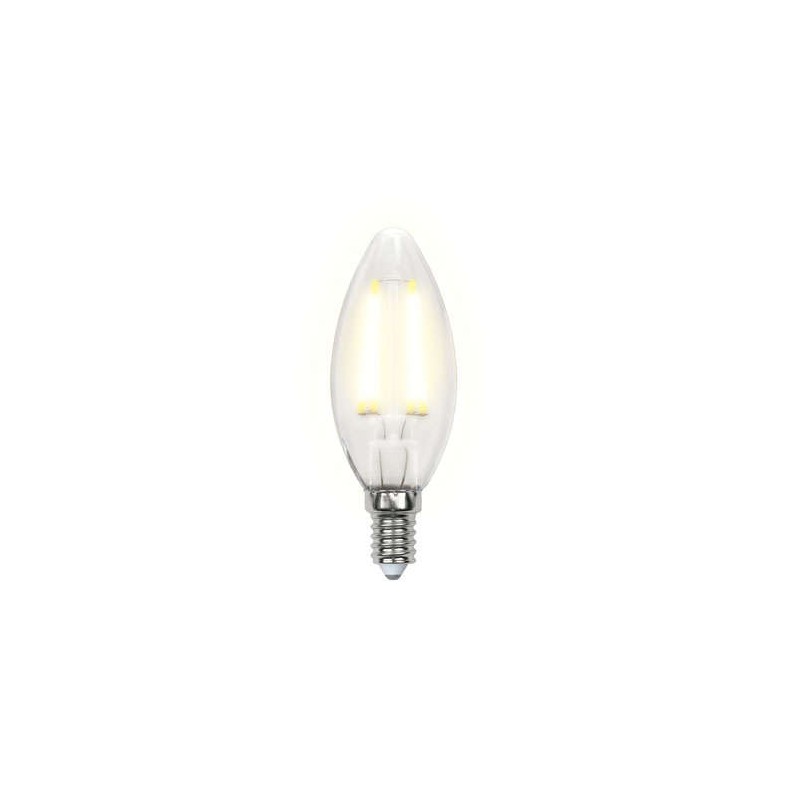 Лампа светодиодная LED-C35-6Вт/WW/E14/FR PLS02WH картон Uniel UL-00000305