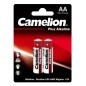 Элемент питания алкалиновый AA/LR6 1.5В Plus Alkaline LR6-BP2 BL-2 (блист.2шт) Camelion 1652