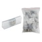 Соединитель прямой UTC-K-14/N22 CLEAR 025 POLYBAG для светод. лент ULS-N22 RGB NEON 220В 4 контакта.