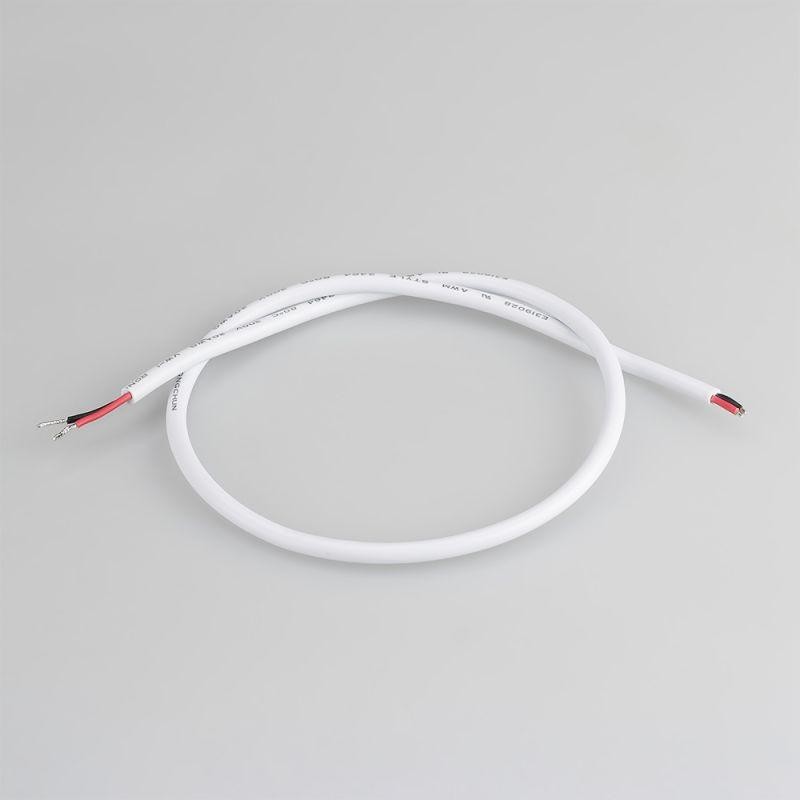 Провод питания закрытый ARL-MOONLIGHT-20AWG-2W-D4.5-CU-500 White Arlight 025548