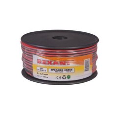 Кабель Stereo 2х0.25 Red/Black 100м (м) Rexant 01-6101-3