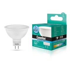 Лампа светодиодная LED7 JCDR/845/GU5.3 7Вт 4500К бел. GU5.3 485лм 220-240В Camelion 11657