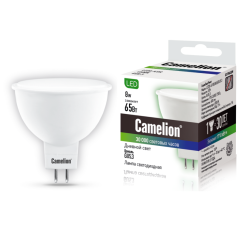 Лампа светодиодная LED8-S108/865/GU5.3 8Вт 220В Camelion 12873