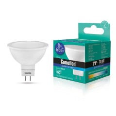 Лампа светодиодная LED8-S108/865/GU5.3 8Вт 220В Camelion 12873