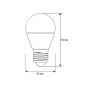 Лампа светодиодная LED7-G45/865/E27 7Вт 220В Camelion 12647