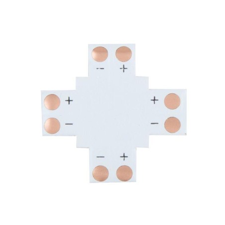 Плата соединительная (X) для одноцвет. LED лент 8мм Lamper 144-127