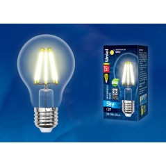 Лампа светодиодная LED-A70-15W/3000K/E27/CL PLS02WH Sky прозр. картон Uniel UL-00004868