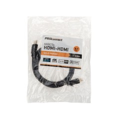 Шнур HDMI-HDMI gold 3м с фильтрами (PE bag) PROCONNECT 17-6205-6