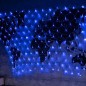 Гирлянда светодиодная "Сеть" 1.8х1.5м 180LED син. 15Вт IP20 провод ПВХ прозр. Neon-Night 215-133