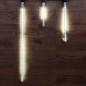 Гирлянда светодиодная "Сосулька" 1м 120LED бел. 8Вт IP65 E27 230В Neon-Night 256-163