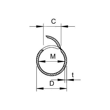 Труба ПВХ жесткая d32мм Quick-Pipe 2953 M32 LGR IP44 свет. сер. (дл.2м) OBO 2153939