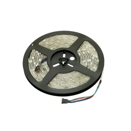 Лента светодиодная PLS 5050/30-12V 7.2Вт/м тепл. бел. IP65 (уп.5м) JazzWay 3327538