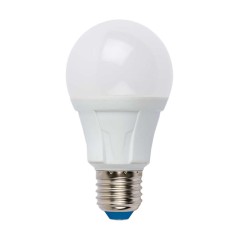 Лампа светодиодная LED-A60 8W/WW/E27/FR PLP01WH Яркая 8Вт грушевидная матовая 3000К тепл. бел. E27 (