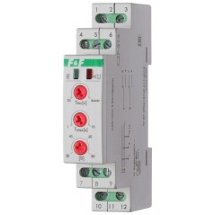 Реле контроля и наличия фаз CZF-314 (монтаж на DIN-рейке 35мм, регулировка порога отключения, 3х400В