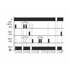 Реле импульсное BIS-412-T (для работы в схемах с групп. и централ. управлением встроенн. разделитель