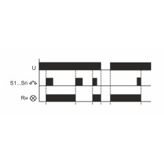 Реле импульсное BIS-402 (для установки в монтажную коробку 230В 8А 1Z IP40) F@F EA01.005.002