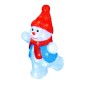 Гирлянда светодиодная "Снеговик-2" ULD-M2234-040/STA WHITE SNOWMAN-2 40 LED 22х17х34см бел. IP20 Uni