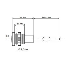 Фотодатчик 10мм F@F EA01.000.001