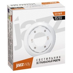 Светильник PGX70 15254.1 40Вт GX70 IP20 121х54мм встраив. бел. JazzWay 1027634