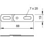 Соединитель для лотка шарнирный SV DD 86х23 OBO 6066941