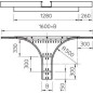 Ответвитель T-образный/крест. 400х110 WRAA 140 FT OBO 6098453