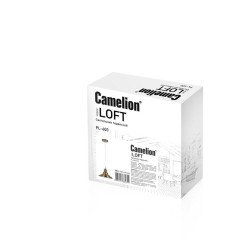 Светильник подвесной LOFT PL-600 C67 1хE27 40Вт 230В металл черн./стар медь Camelion 13414