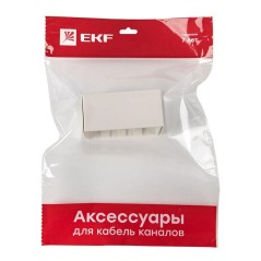 Соединитель 100х60 бел. Plast PROxima (уп.2шт) EKF conw-100-60x2