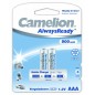 Аккумулятор AAA/LR03 NI-MN Always Ready 900мА.ч BL-2 металлик (блист.2шт) Camelion 9165