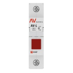 Лампа сигнальная AV-L красн. AVERES EKF av-l-red-averes