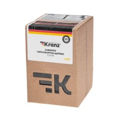 Саморез гипсокартон-дерево 3.5х55 (уп.200шт) Kranz KR-01-3331-009