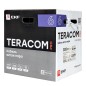 Кабель витая пара F/UTP кат.6 4 пары solid 23AWG оболочка LSZH нг(А)-HF TERACOM PRO сер. (уп.305м) E