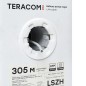 Кабель витая пара U/UTP кат.6 4 пары 23 AWG solid LSZH нг(А)-HF сер. (уп.305м) TERACOM PRO EKF TRP-6