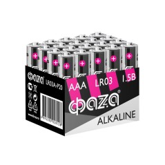 Элемент питания алкалиновый AAA/LR03 1.5В Alkaline Pack-20 (уп.20шт) ФАZА 5028128