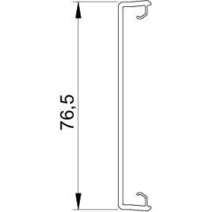 Крышка для короба L2000 ПВХ (дл.2м) GK-OTGRW OBO 6278680