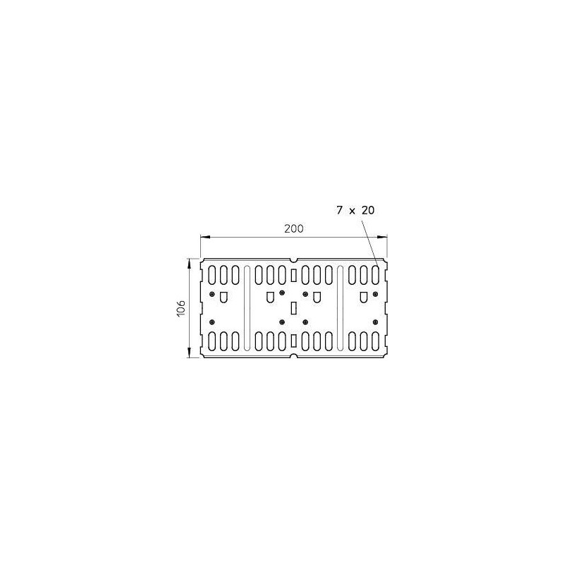 Комплект соединительный продольн. для лотка H110 RLVL 110 FS (болт+шайба+гайка) OBO 6067131