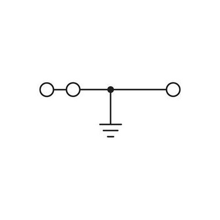 Клемма заземления STS 2.5-TWIN-PE Phoenix Contact 3031733