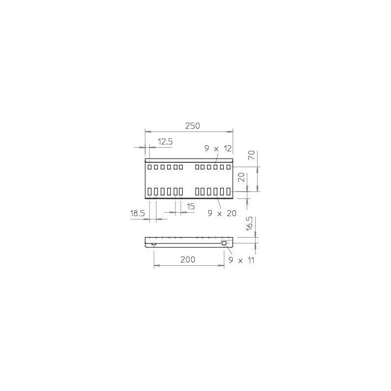 Соединитель продольный H110 LVG 110 FS OBO 6216545