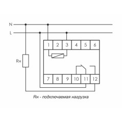 Реле времени PCA-512 8А 230В 1 перекл. IP20 задержка выключ. монтаж на DIN-рейке F@F EA02.001.001