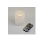 Фигура LED "Свеча" ULD-F052 RGB RC CANDLE на батарейках 2АА (не в/к). 7.5х10 см 1 светодиод. RGB свет пульт ДУ (в/к). Uniel UL-0