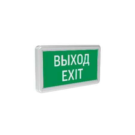 Светильник Evade Basic "ВЫХОД-EXIT" 3Вт IP20 2ч аварийный односторонний VARTON V1-R0-70354-02A02-200