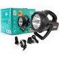 Фонарь аккумуляторный 2931R2 LED CREE 10Вт аккум. 4В 4А.ч 220В/12В карбон (кор.) Camelion 11459