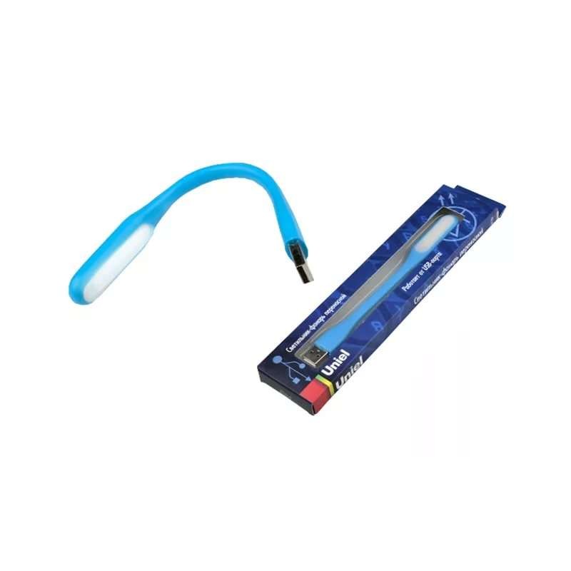 Светильник TLD-541 Blue 6 LED питание от USB Uniel UL-00000251