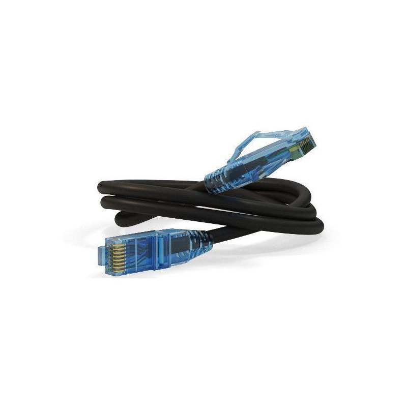 Патч-корд PC-LPM-UTP-RJ45-RJ45-C6-10M-LSZH-BK U/UTP кат.6 LSZH 10м черн. Hyperline 230291