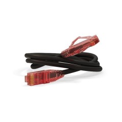 Патч-корд кат.5E U/UTP LSZH PC-LPM-UTP-RJ45-RJ45-C5e-0.3M-LSZH-BK 0.3м черн. Hyperline 229930