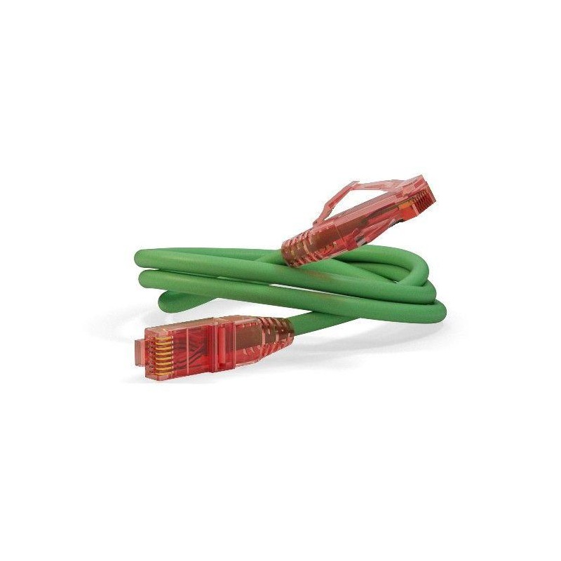 Патч-корд кат.5E U/UTP LSZH PC-LPM-UTP-RJ45-RJ45-C5e-5M-LSZH-GN 5м зел. Hyperline 30927