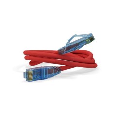 Патч-корд PC-LPM-UTP-RJ45-RJ45-C6-5M-LSZH-RD U/UTP кат.6 LSZH 5м красн. Hyperline 230287