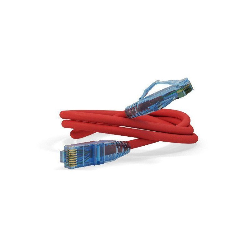 Патч-корд PC-LPM-UTP-RJ45-RJ45-C6-5M-LSZH-RD U/UTP кат.6 LSZH 5м красн. Hyperline 230287