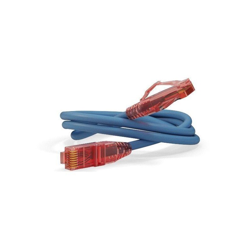 Патч-корд кат.5E U/UTP PC-LPM-UTP-RJ45-RJ45-C5e-2M-LSZH-BL LSZH 2м син. Hyperline 229963